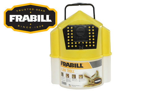 Frabill Flow Troll Bucket - 6 Quart #4501 Frabill Flow Troll Bucket - 6 Quart #4501