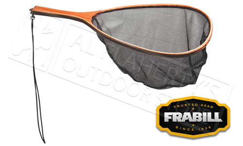 Frabill Teardrop Trout Net, 8" Wood Handle #3404 Frabill Teardrop Trout Net, 8" Wood Handle #3404