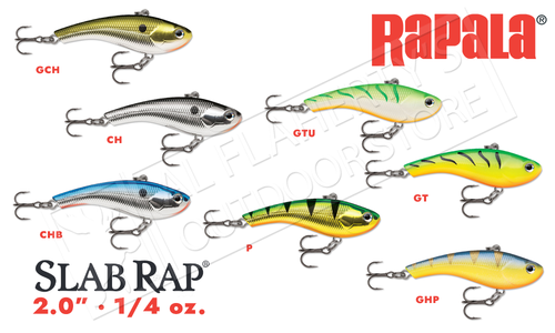 Rapala Slab Rap, 2 Inch 1/4 oz #SLR05 Rapala Slab Rap, 2 Inch 1/4 oz #SLR05