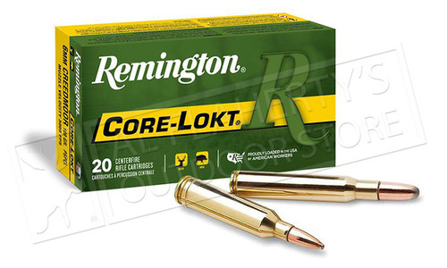 Remington 300 WIN Core-Lokt, Pointed Soft Point 180 Grain Box of 20 #R300W2 Remington 300 WIN Core-Lokt, Pointed Soft Point 180 Grain Box of 20 #R300W2