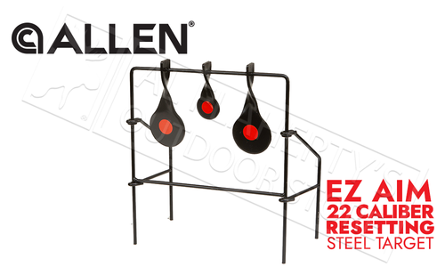 Allen EZ Aim Metal Spinner Target for 22 Caliber Rifles, Pistols, and Airguns #15265