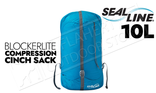 SealLine Blockerlite Compression Cinch Sacks, 10L #09820 SealLine Blockerlite Compression Cinch Sacks, 10L #09820