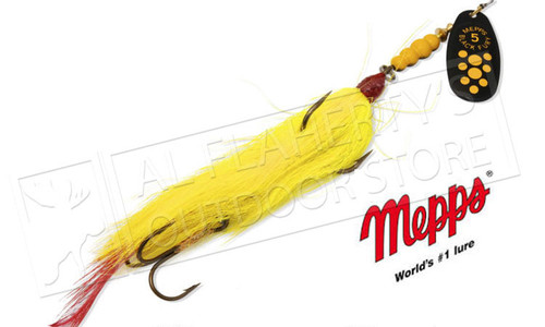 Mepps Black Fury Bucktail Musky Killer, 1/2 oz. #BFM5 Mepps Black Fury Bucktail Musky Killer, 1/2 oz. #BFM5