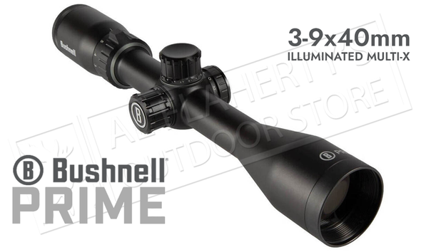 Bushnell Prime 3-9x40mm Scope Illuminated with Multi-X Reticle #RP3940BS9