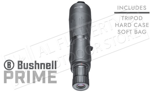 Bushnell Prime Spotting Scope 20-60x65mm with Tripod and Case #SP206065AB