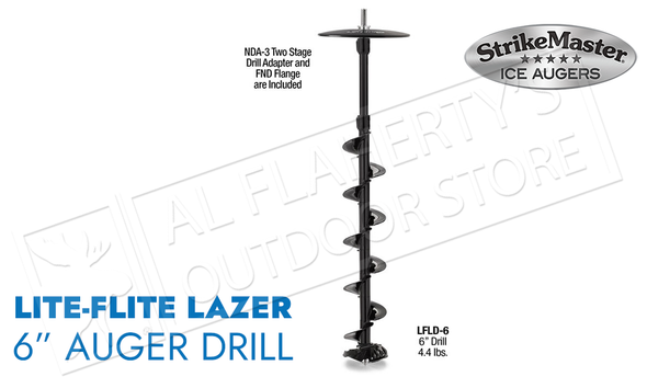 Strike Master Lite-Flite Laser Drill Unit 6" #LFLD-6