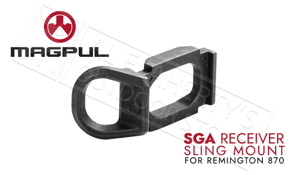 Magpul SGA Stock Receiver Sling Mount for Remington 870 Shotguns #MAG507BLK