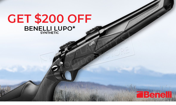 Benelli LUPO Bolt Action Black Synthetic Rifle