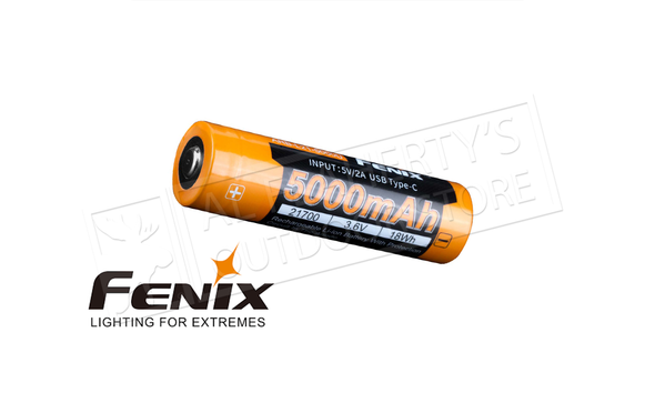 Fenix 5000mAh Battery, Li-Ion Rechargeable #ARB-L21-5000U