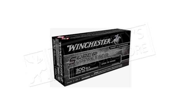 Winchester 300 Blackout Super Suppressed, 200 Grain Box of 20 #SUP300BLK