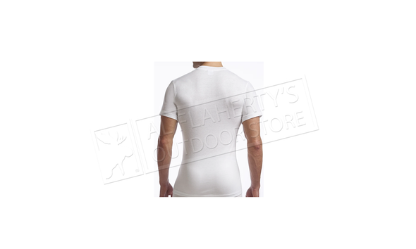 Stanfield's Men's Supreme Crew Neck T-Shirts 2-Pack, White M-XL #6742W