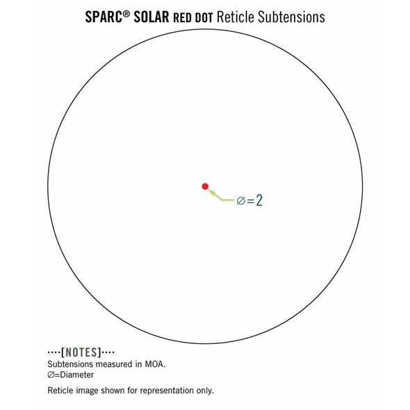 Vortex Vortex SPARC Solar Red Dot 2 MOA #SPC-404