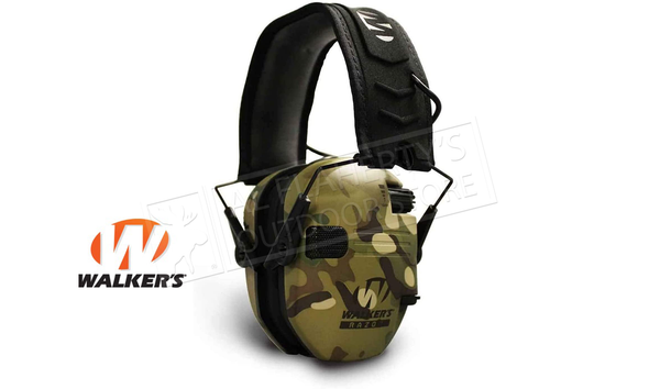Walker's Razor Slim Electronic Muff Hearing Protector #GWP-RSEM-MCC