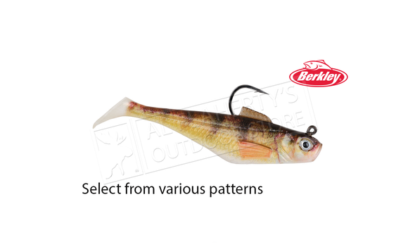 Berkley PowerBait Ripple Shad 3 Inch Green Back Pearl 10/Pack PBBRS3-GBP