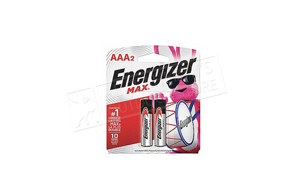 Energizer MAX AAA Batteries - Pack of 2 #E92BP2
