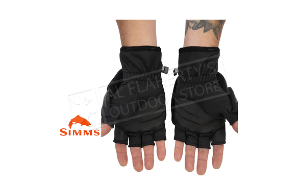 Simms Freestone Fold-over Mitt, Black #131100-001