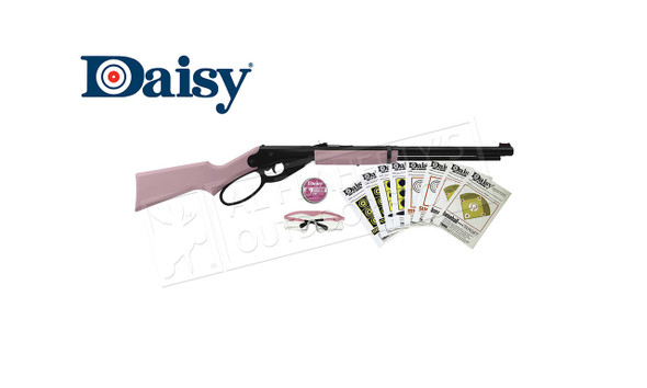Daisy Red Ryder Pink Lever Action Carbine BB Gun Fun Kit #994999-403