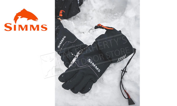 Simms Wool Half Finger Glove, Steel, l/XL #13234-030-4050 - Al