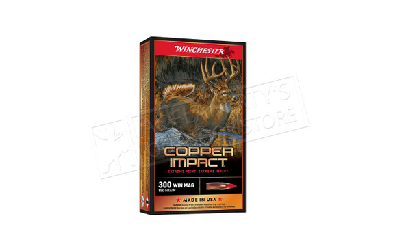 Winchester 300 Win Mag Copper Impact, 150 Grain #X300CLF