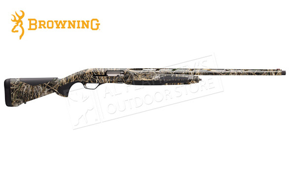 rowning Maxus II Shotgun 12 Gauge, 3.5" Chamber, 28" Barrel, Realtree Max7 Camouflage