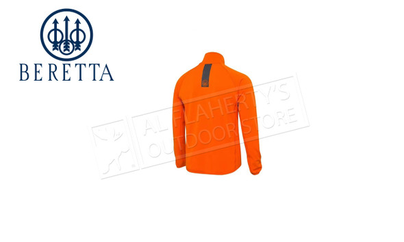 Beretta Ceramic Face Fleece Shirt, Orange #P3561T21990024