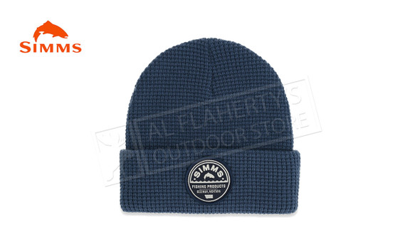 Simms Waffle Knit Beanie, Slate #13786-096