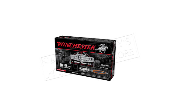 Winchester 308 Win AccuBond, 168 Grain, Box of 20 #S308LR