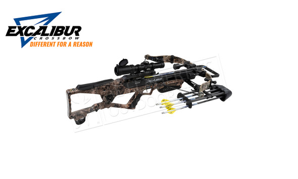 Excalibur Hybrid X Crossbow Mossy Oak DNA With Overwatch Scope E16261 Excalibur Hybrid X Crossbow Mossy Oak DNA With Overwatch Scope E16261