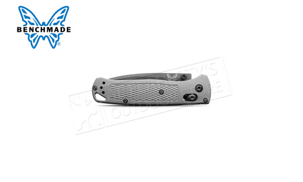 Benchmade BugOut Folding Knife, Storm Gray Grivory #535BK-08