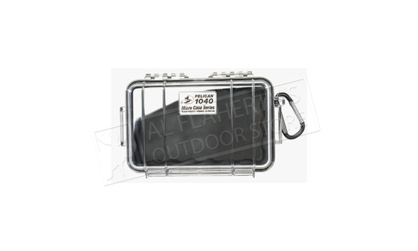 Pelican 1040 Series Micro Carrying Case, Black/Clear #1040-025-110