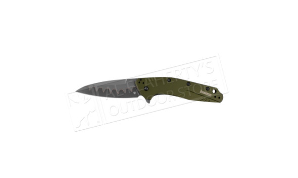 Kershaw Dividend Composite Blade Folding Knife - Olive #1812OLCB