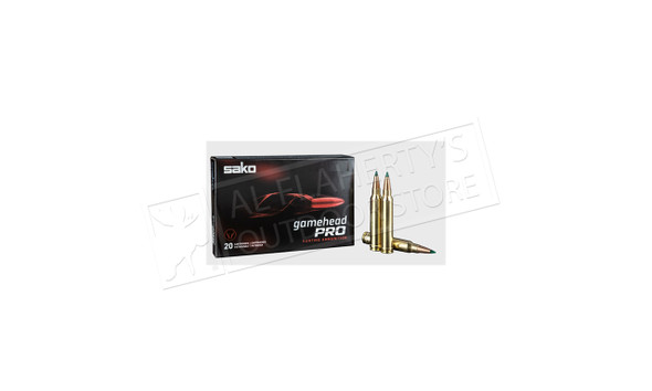 Sako Ammo 7mm Rem Mag Gamehead Pro, 165 Grain Box of 20 #C627218BSA10