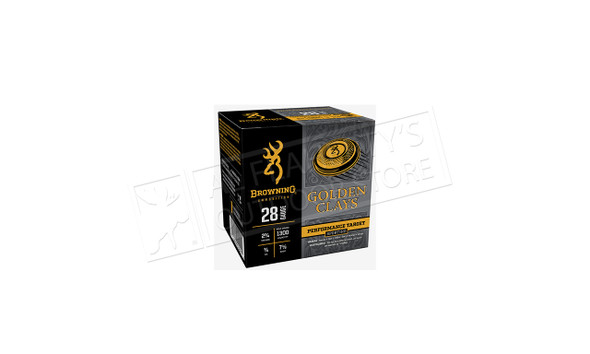 Browning Performance Target Sporting Shotshells, 28 Gauge, 2-3/4, 3/4 oz 7-1/2, 1300 FPS #BGC287