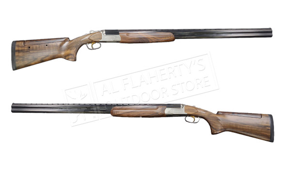 Perazzi MX2000/8 Over and Under Shotgun Nickel Plated Frame, 12 Gauge, 33" Barrel