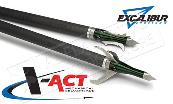 Excalibur X-Act Mechanical Broadheads 3-Pack 100 Grain #6672