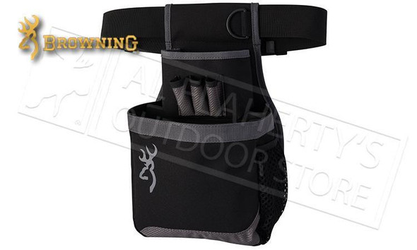 Browning Flash Shell Pouch, Black/Gray #121062692