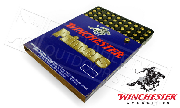 WINCHESTER SMALL RIFLE PRIMERS, TRAY OF 100