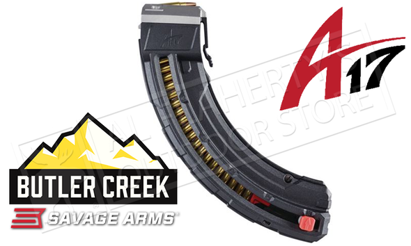 Butler Creek 25-Round Magazine for the Savage A17 Rifle #BCA1725