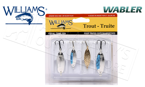 Williams Trout Wabler Spoon Kit