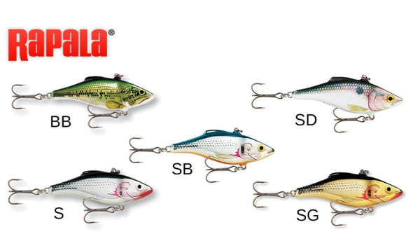 RAPALA RATTLIN' RAPALA - RNR08 - 3-1/8", 3/4 OZ, SINKING