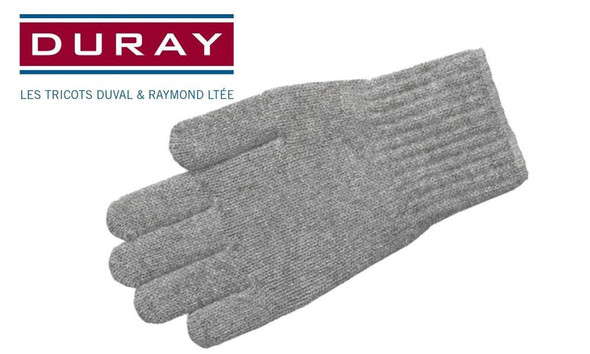 DURAY WOOL GLOVE LINERS, LARGE #2050