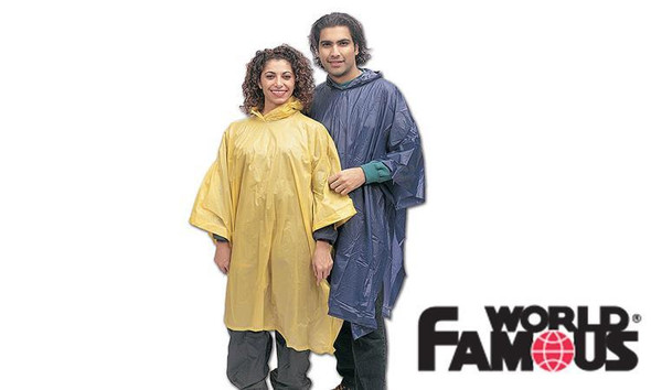 WFS VINYL PONCHO, YELLOW #6926