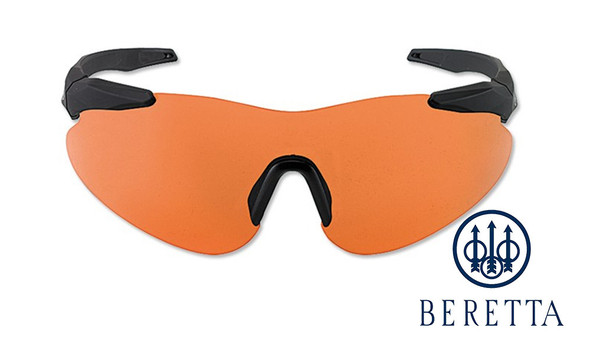 Beretta Challenge Performance Shooting Glasses - Orange #OCA1-0002-0407