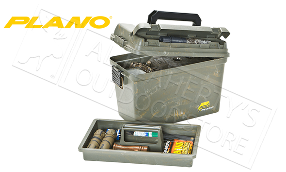 Plano Field Ammo Box - Large with Tray in Green #161200