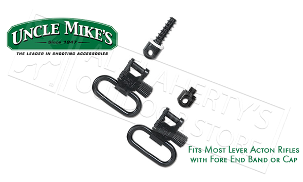 Uncle Mike's Fore End Band Style & Lever Action Swivel Adapter Kit #15312