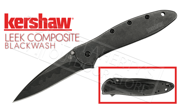 Kershaw LEEK Composite Blade Blackwash #1660CBBW