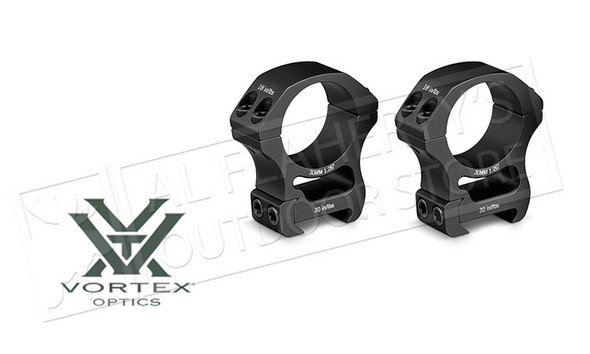 Vortex Pro Rings 30mm High 1.26"/32.0mm (2 rings)