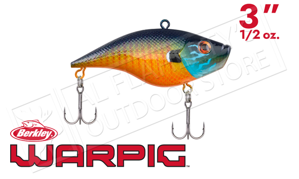 Berkley Warpig Lipless Crank Baits, 3" 1/2 oz, Various Patterns #BHBWP1/2