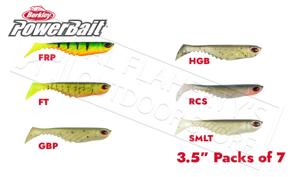 Lunker City Fin-S Shad 1.75 Various Patterns, Packs of 20