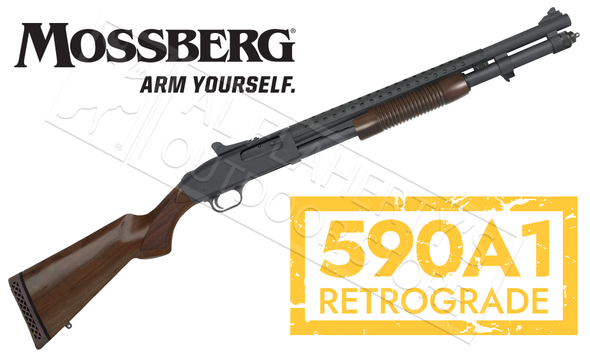 Mossberg 590A1 Retrograde Shotgun - 12 Gauge 20" Barrel 9-Shot #51665